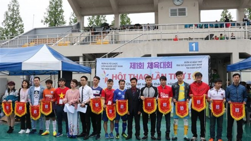 Vietnamese People’s Association in RoK holds first sports event