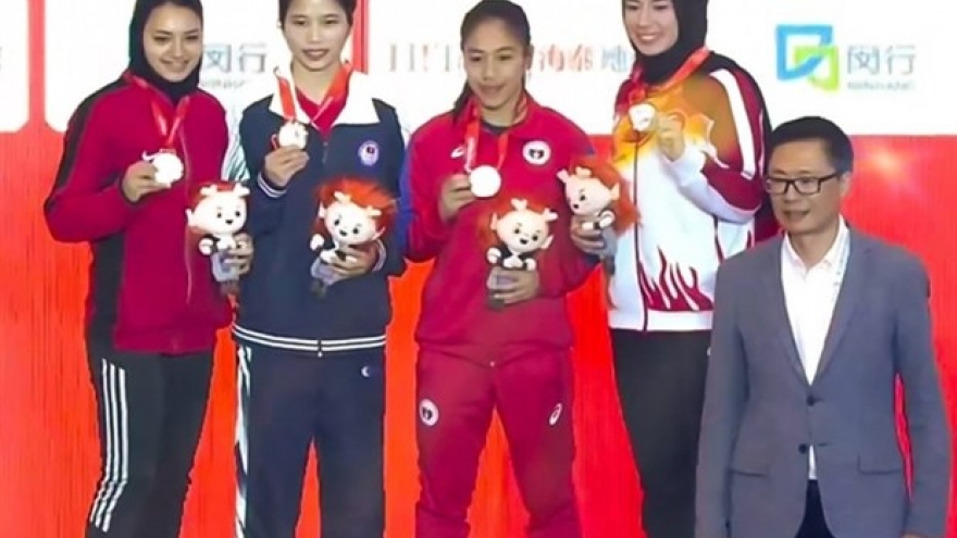 Vietnam win gold at World Wushu Champs in Shanghai