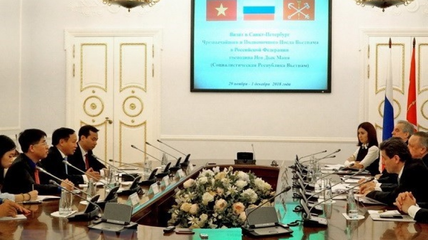 Saint Petersburg plans big for Vietnam Year in Russia