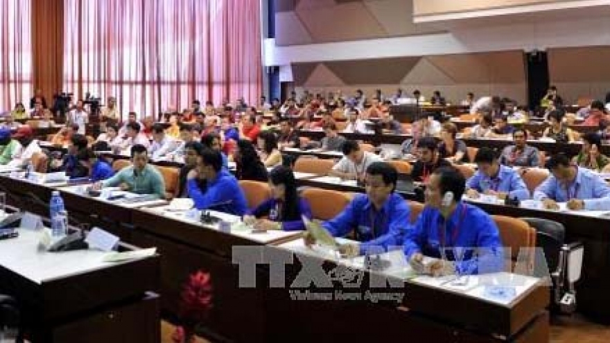 Vietnam attends world youth congress in Cuba