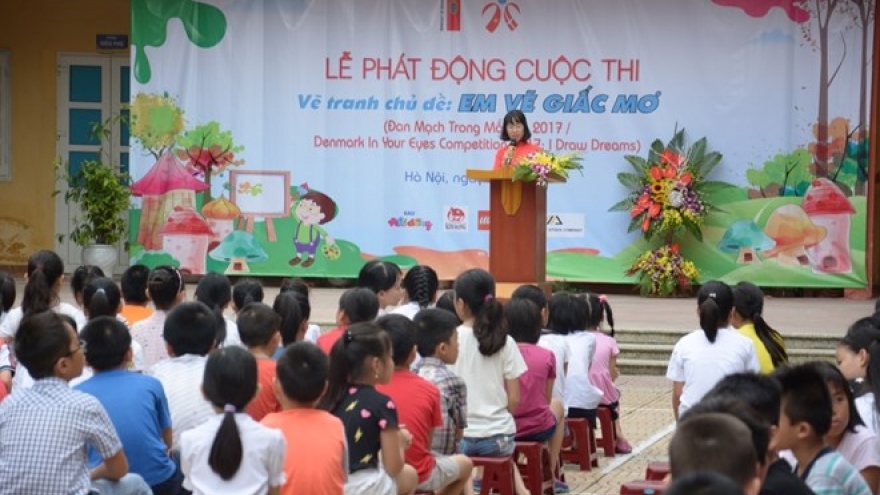 Painting contest promotes Vietnam-Denmark friendship
