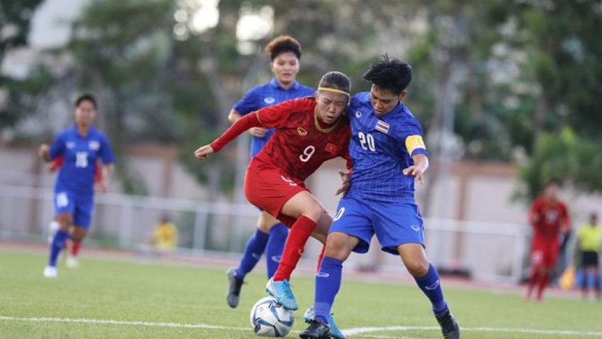 Vietnamese women’s team draw with Thailand in SEA Games