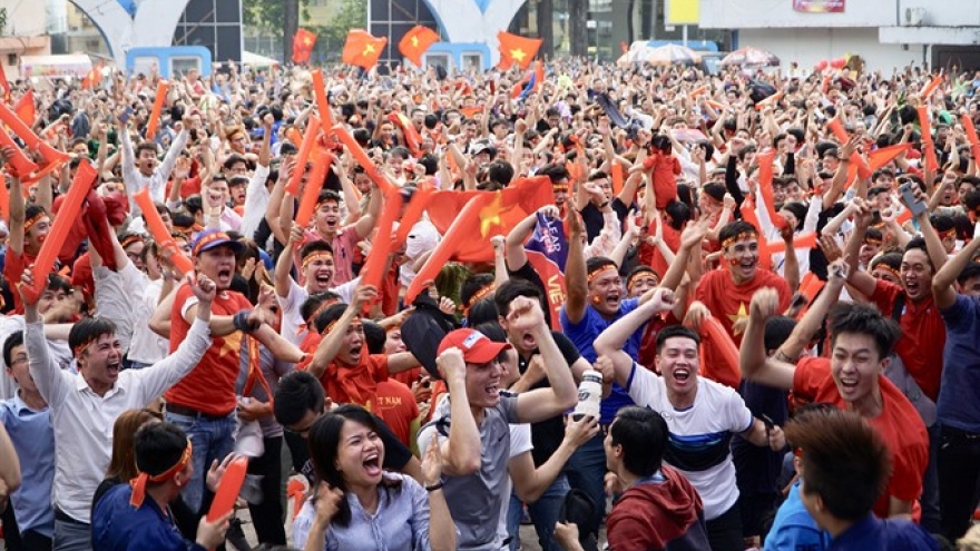 Vietnamese football fans ready for U23 Championship final