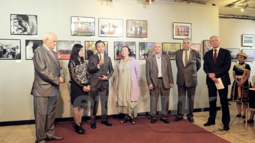 Photos displayed prior to President Tran Dai Quang’s Russia visit