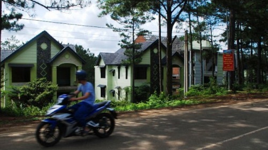 Abandoned villas of failed tourist venture in central Vietnam