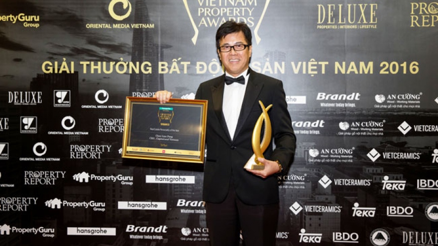 CapitaLand Vietnam CEO receives Real Estate Personality of the Year award