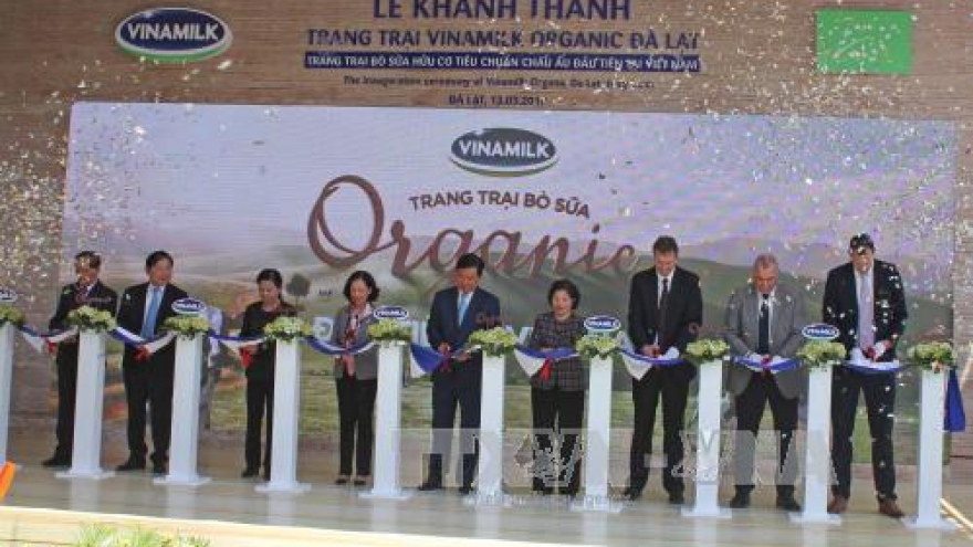 Vinamilk starts phase 2 of its organic farm in Da Lat 