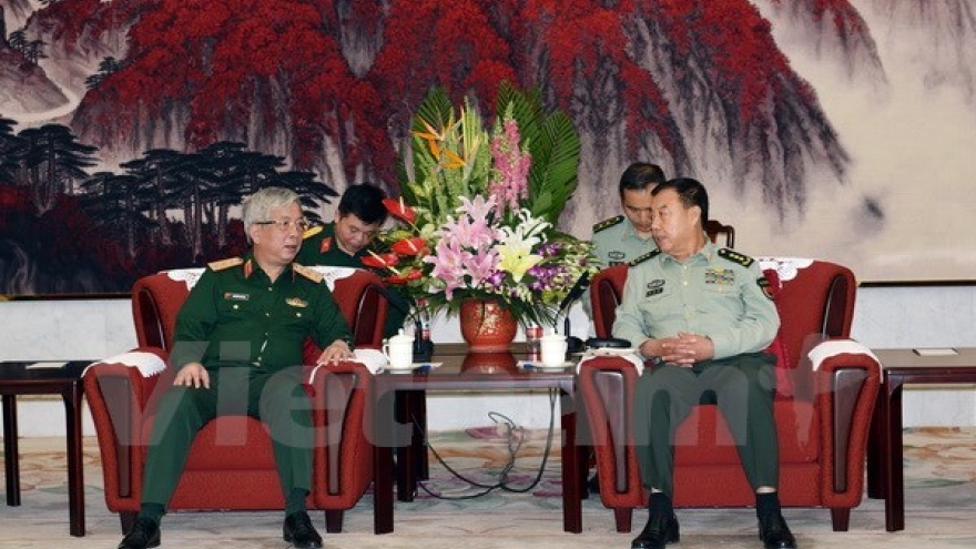 Senior military officials of Vietnam, China meet in Beijing