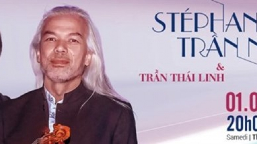 Award-winning violinist performs in Hanoi