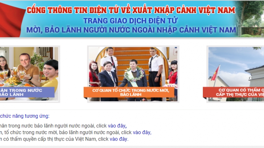 Vietnam’s immigration sponsorship application goes online