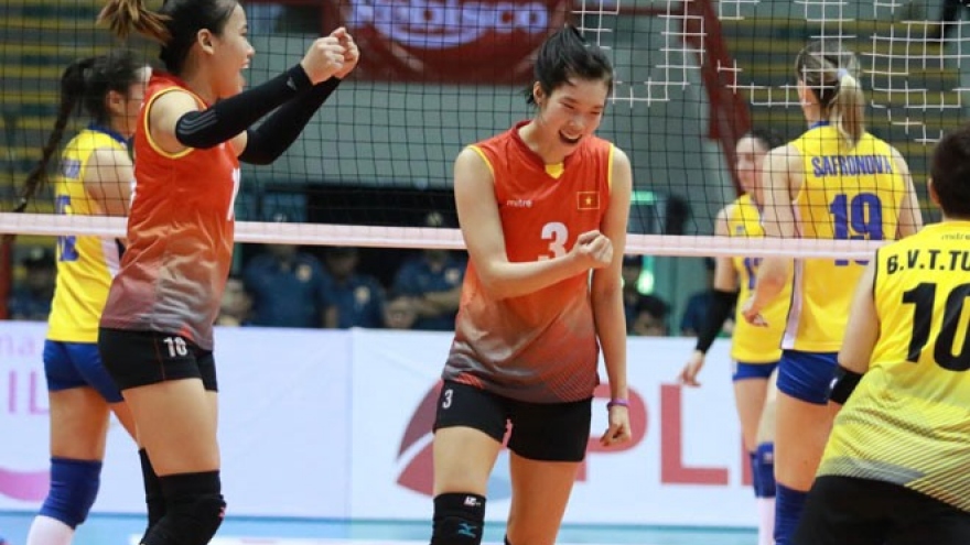 Vietnam beat Kazakhstan at Asian volleyball event
