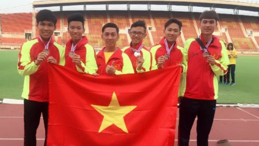 Vietnam rank second at SEA athletics championships 