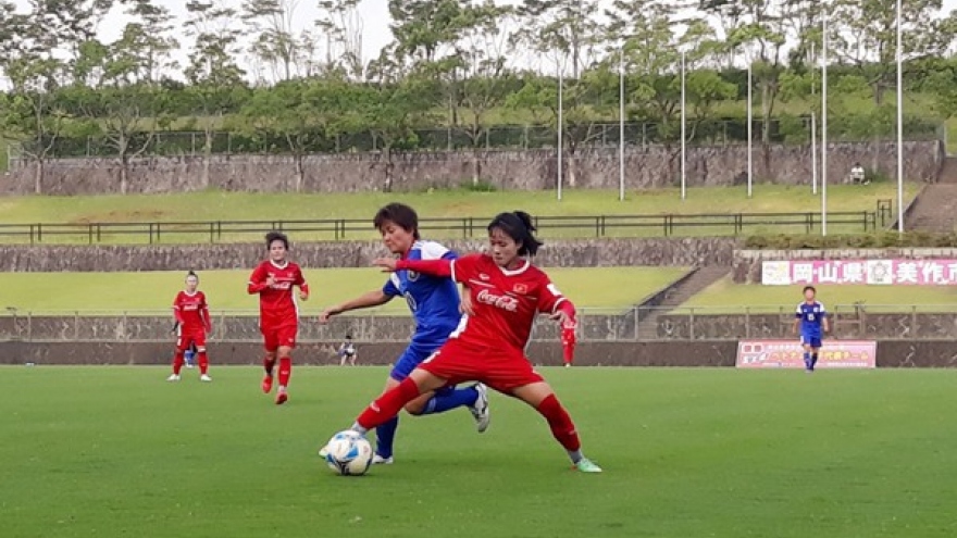 Vietnam lose to Okayama in friendly match in Japan