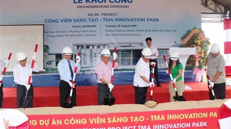 Construction of Vietnam’s first creative park starts in Binh Dinh