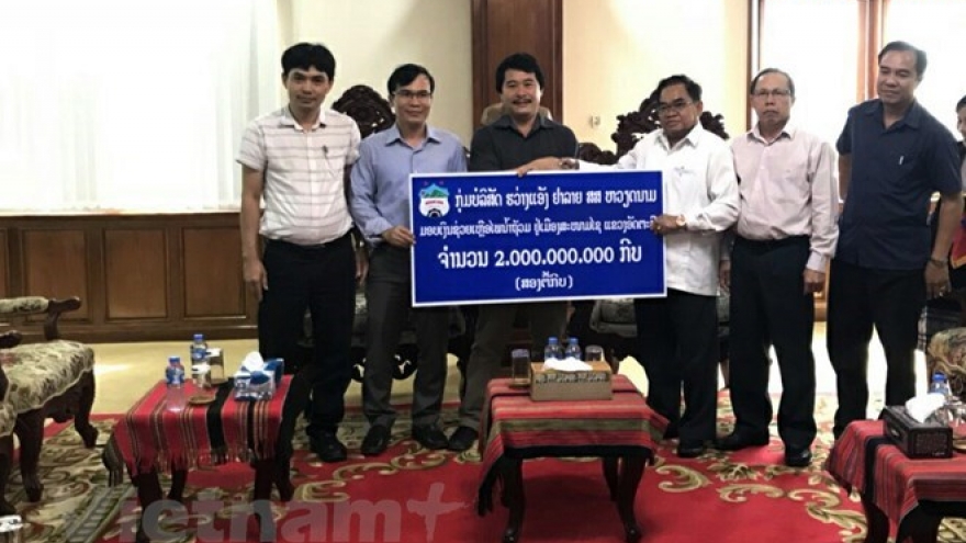 HAGL JSC continues aid to victims of Lao dam collapse