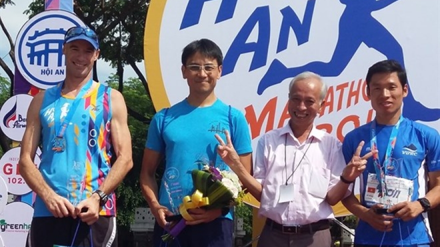 Japanese, Thai win Hoi An Int’l Marathon