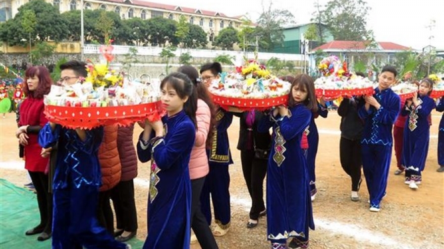 Tay minority in Tuyen Quang celebrates Long Tong festival