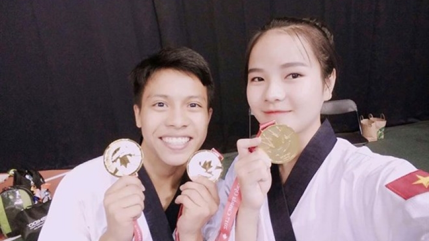 Vietnam taekwondo artists win gold medals at Canada Open