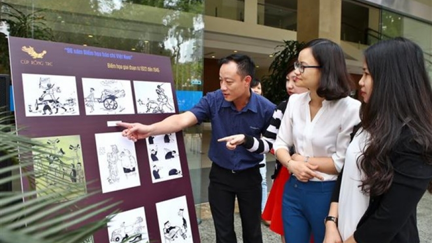 Vietnam press caricature contest returns after four years