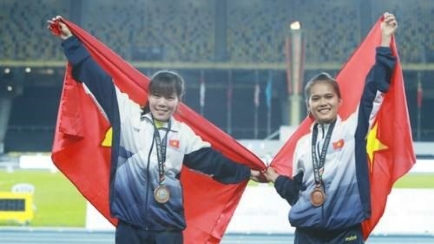 Vietnam wins four gold medals in Singapore Athletics Open