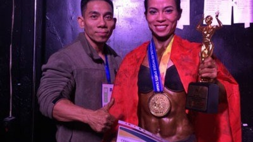 Vietnam wins four golds at world bodybuilding champs