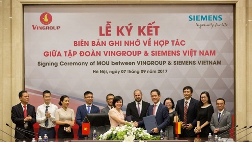 Vingroup, Siemens boost technological cooperation