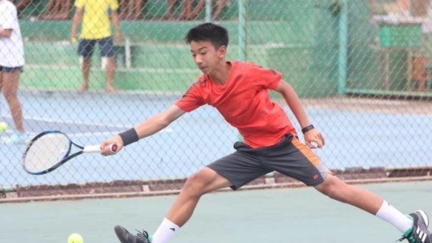 Uy, Thien grab double title at Asia U14 tennis event