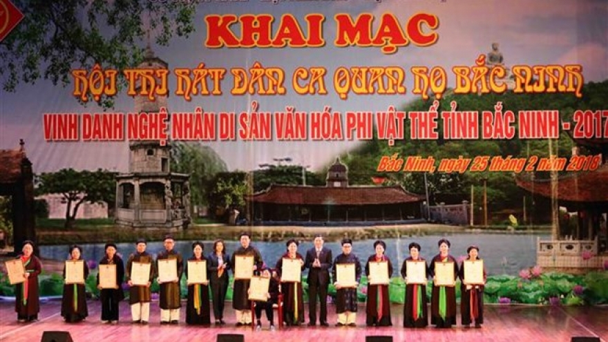 Bac Ninh honours 47 intangible cultural heritage artisans