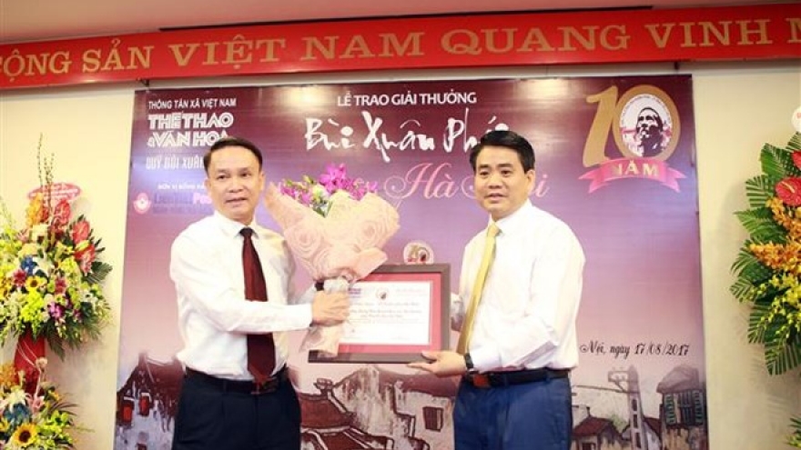 Bui Xuan Phai – For the Love of Hanoi Awards mark 10th edition