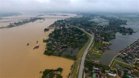 Government provides rice for flood-hit Nghe An province