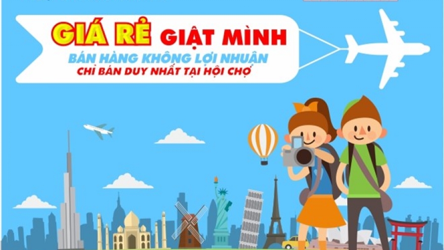 Discounted air tickets, tours offered at Hanoi tourism festival
