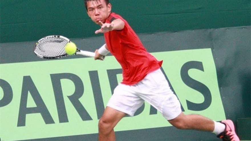 Vietnamese tennis player qualifies for Thailand F8 quarters