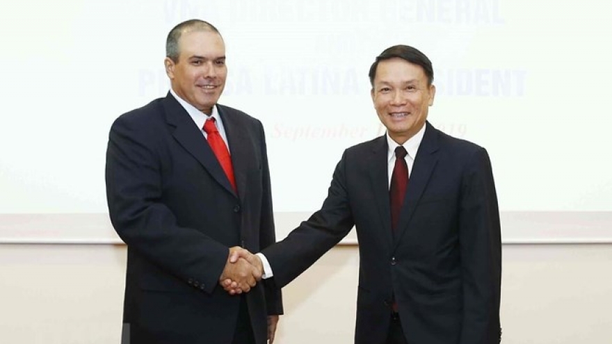 Vietnamese, Cuban news agencies seek stronger partnership