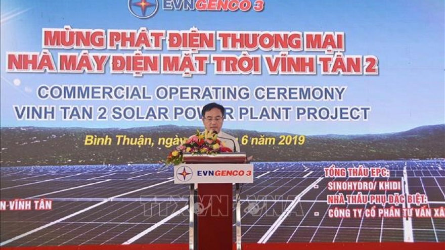 Vinh Tan 2 solar power plant begins commercial operation