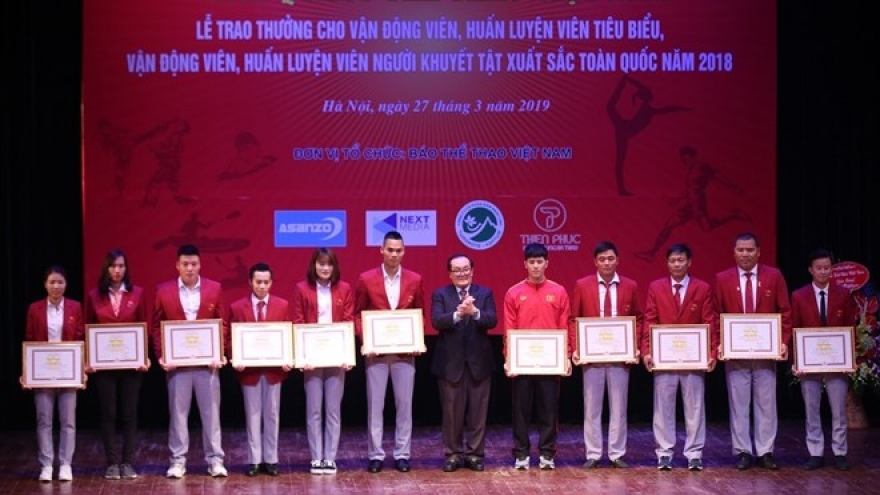 Outstanding athletes, coaches honoured