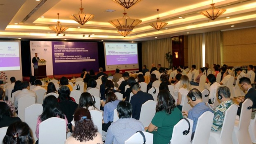 Workshop talks labour best practice in supply chains