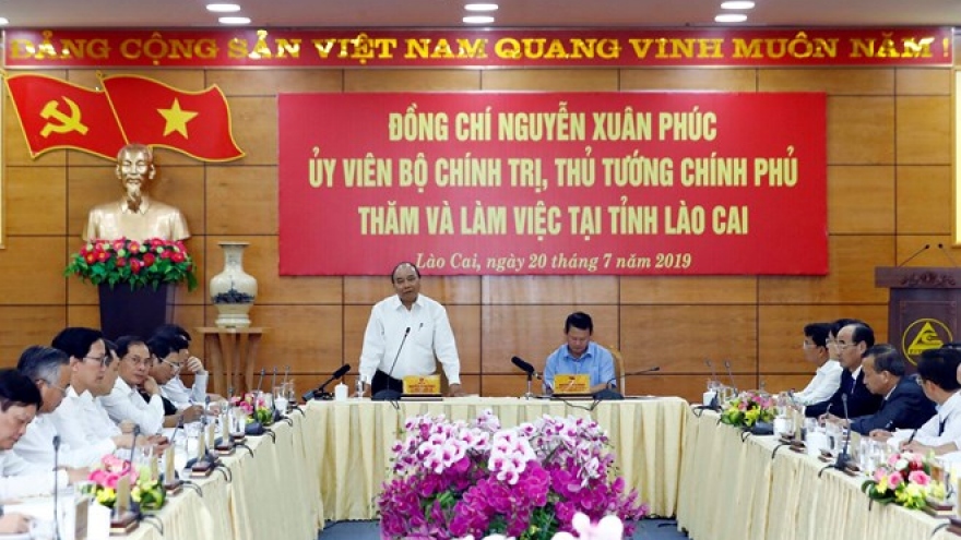 Lao Cai should strive to be among 15 developed localities nationwide: PM