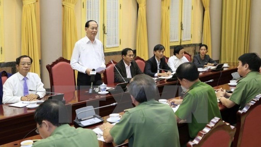 
        President requests absolute security for APEC 2017 events
                              