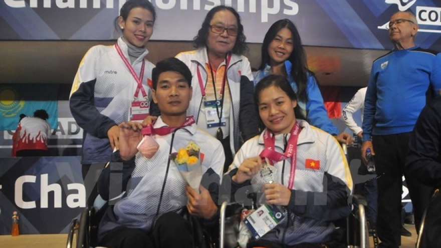 Vietnam bags two more medals at World Para Swimming Championships