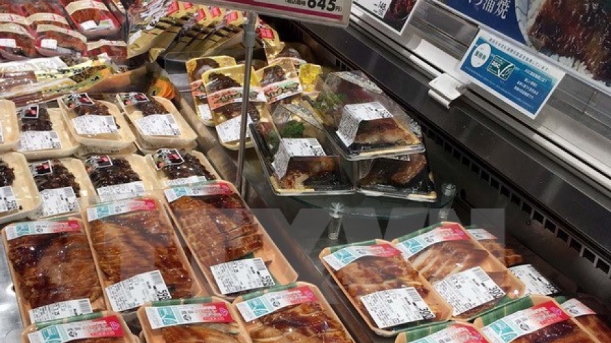 
        Tra fish among top-quality items at Japan Aeon supermarkets
                              