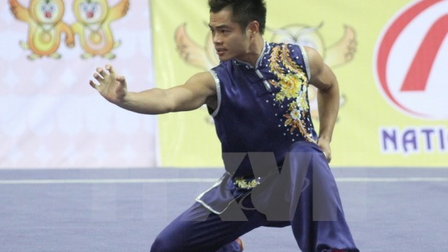 SEA Games 29: Vietnam wins two silver medals in Wushu