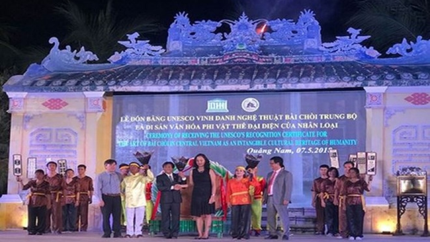 Quang Nam welcomes UNESCO status for Bai Choi singing
