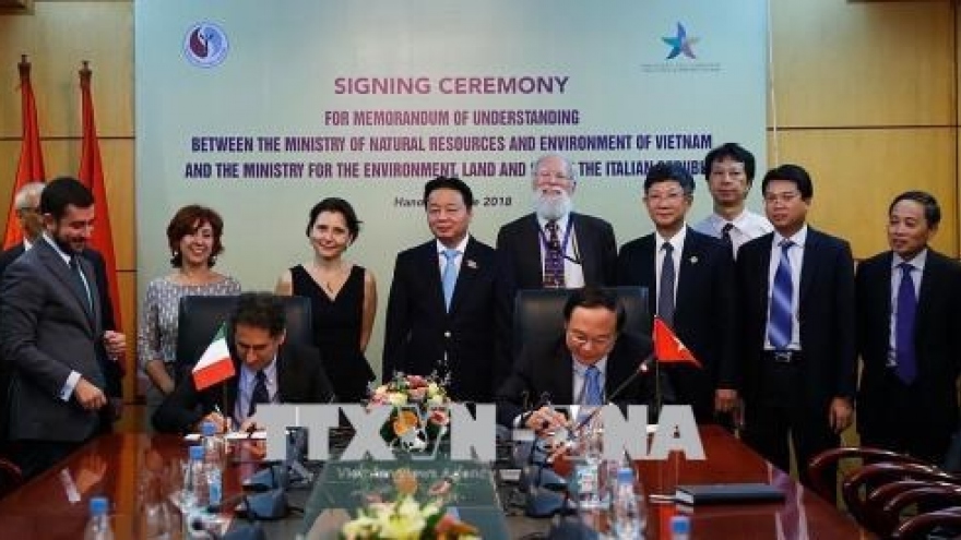 Vietnam, Italy cooperate in environmental protection