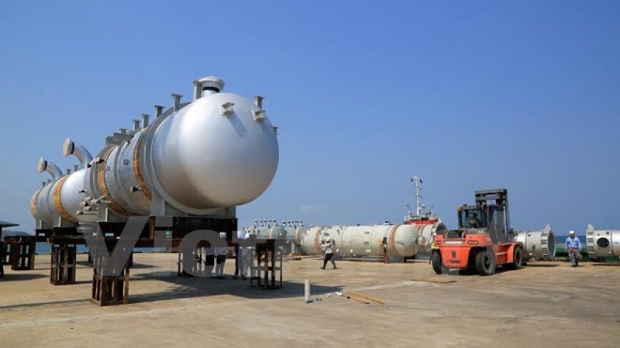 Doosan Vina oil refinery equipment shipped to Turkey