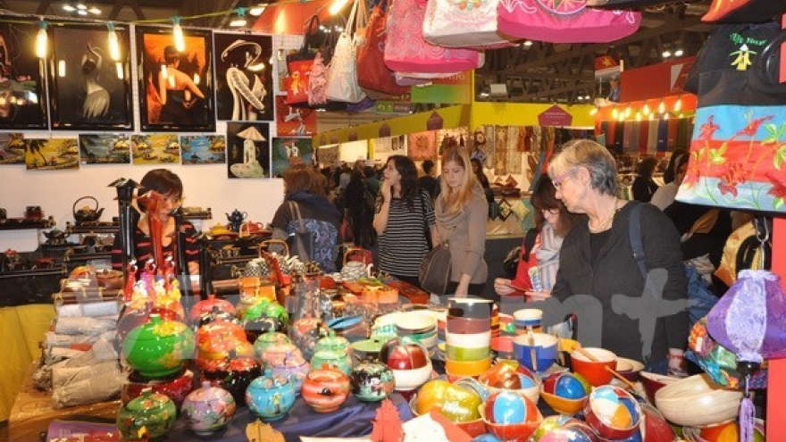 Traditional Vietnamese products on display ahead of Tet