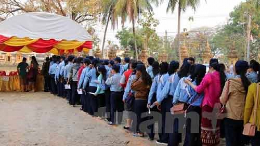 Lao people elect deputies to new-tenure legislature