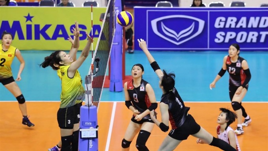 Vietnam lose to Japan in quarter-finals of AVC Cup