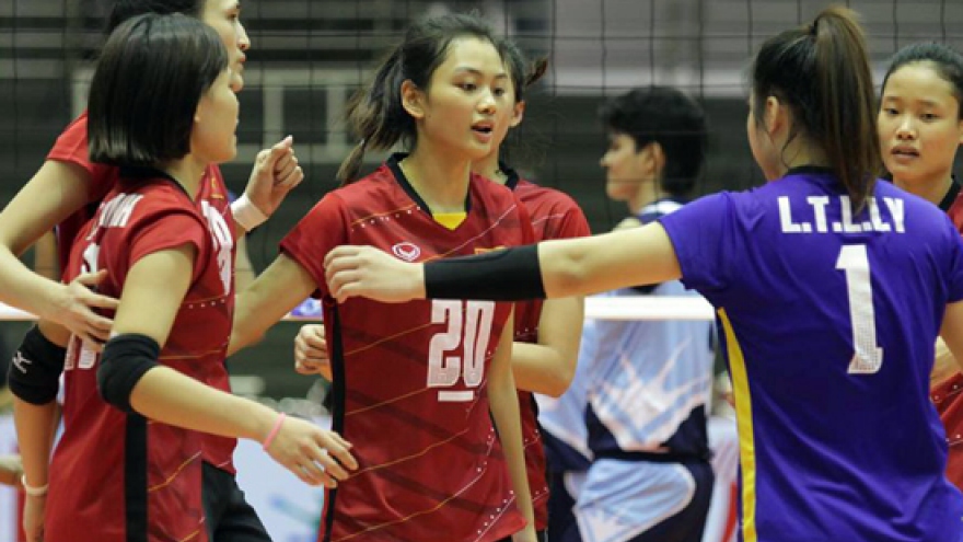 Women's volleyball team moves up 7 spots in FIVB rankings