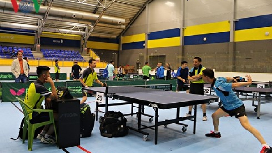 OVs host table tennis tourney in Czech Republic 
