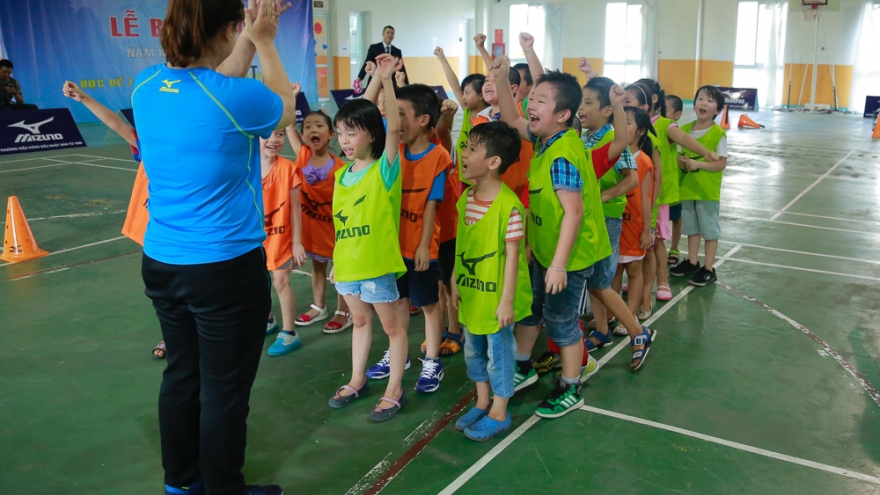 Hexathlon program improves Vietnamese children’s physical strength and athletic ability